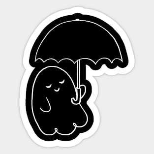 Rainy Day Ghost 2 Sticker